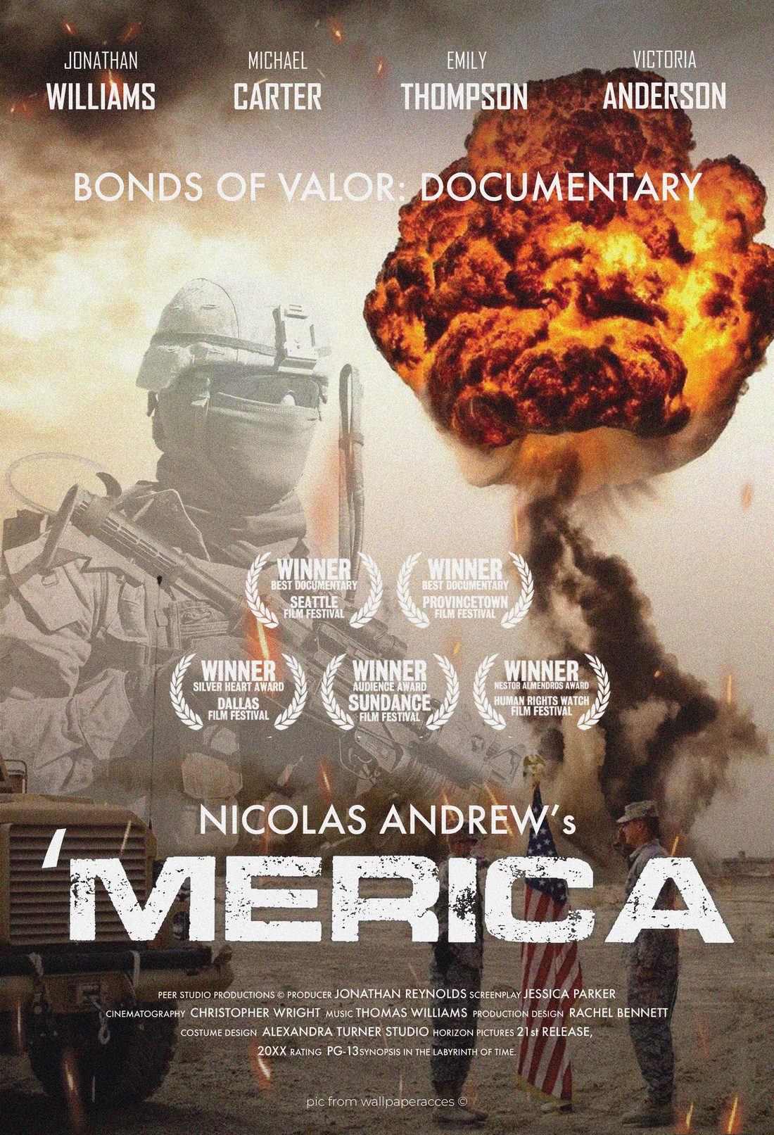 'Merica documentary poster